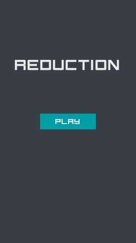 Image showing Reduction's main menu screen